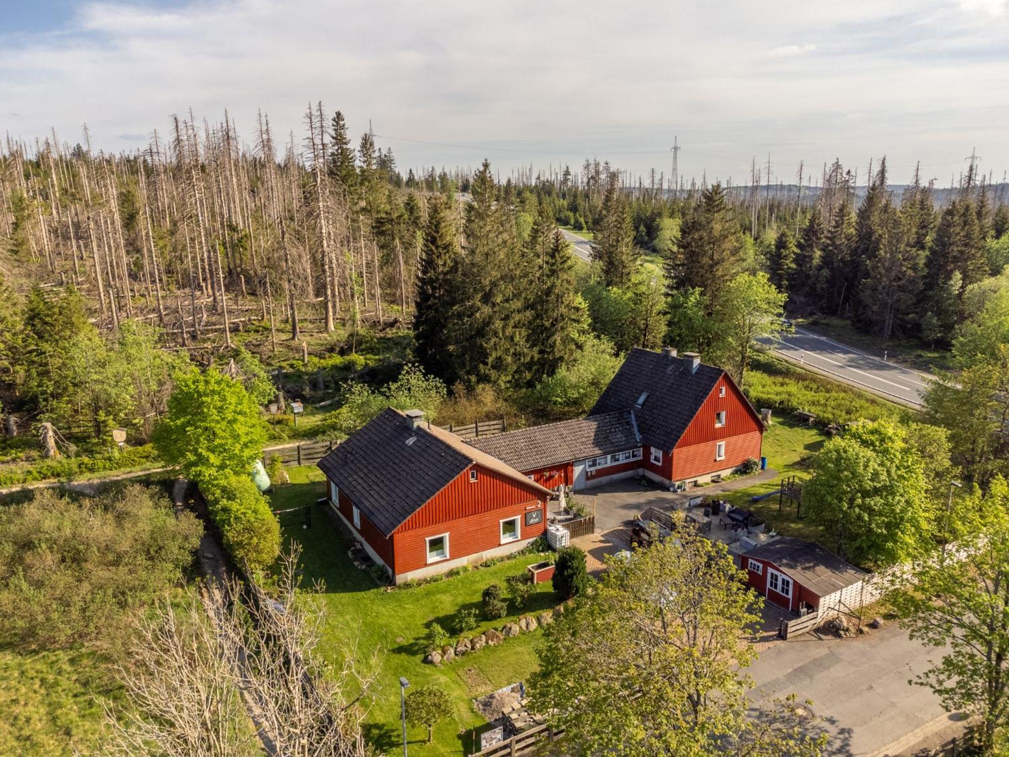 Gruppen & Familien-Ferienhaus Hansel Torfhaus Bagian luar foto