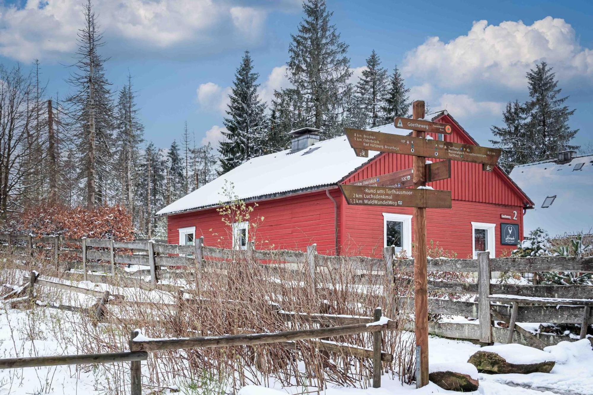 Gruppen & Familien-Ferienhaus Hansel Torfhaus Bagian luar foto